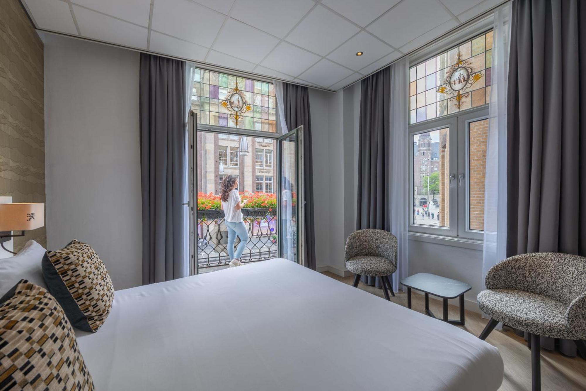 Hotel Amsterdam De Roode Leeuw Eksteriør bilde